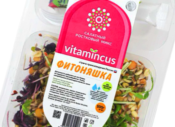 Проростки чечевицы в ростковом салате “Фитоняшка”